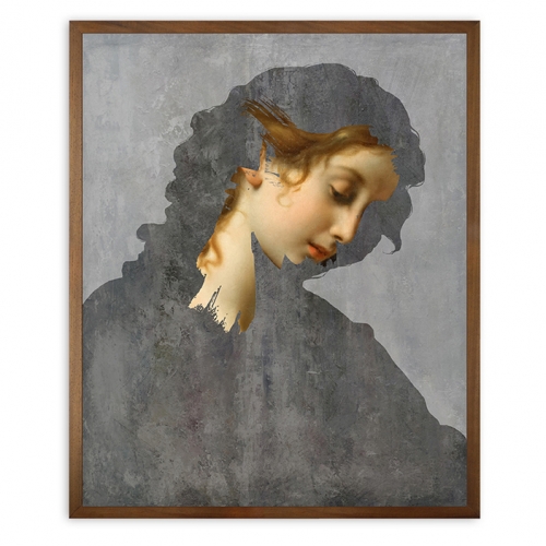 Reveal - Man 2 (Original mixed media painting)